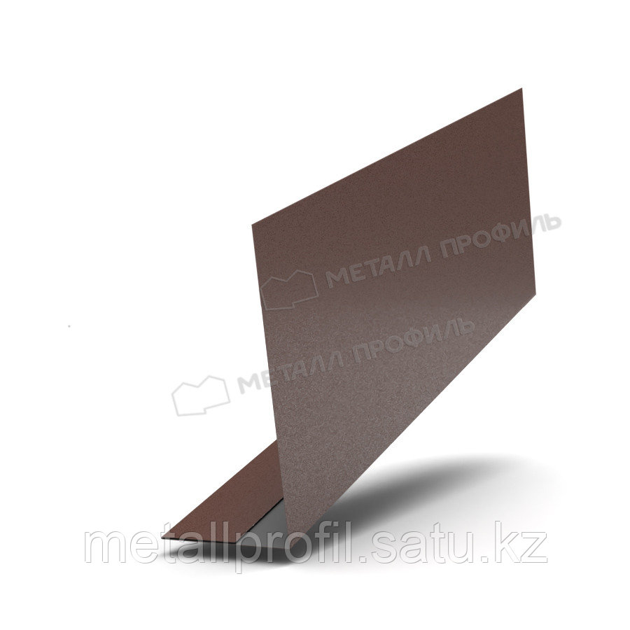 Металл Профиль Планка карнизного свеса 200х30х2000 (VikingMP-01-8017-0.45)
