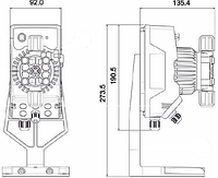 Мембранный дозирующий (дозировочный) насос Seko Kompact DRP 200 5L/H 8 BAR3