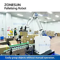 Автоматическая роботизированная паллетоукладочная машина ZONESUN ZS-MD20A6