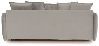 TURAN HOME диван прямой Solo EW 246497606, обивка велюр, 98х226х106 см, серый6