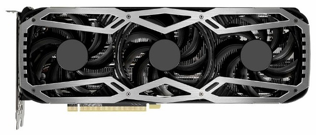 Видеокарта, PALIT, RTX3070 8G FHR (4710562241990), (NE63070019P2-1041X), GDDR6, 256bit,3-DP, HDMI, Чёрная коро
