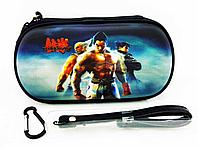 Чехол на молнии с 3D картинкой PSP 1000/2000/3000 3in1 3D picture, Tekken 6