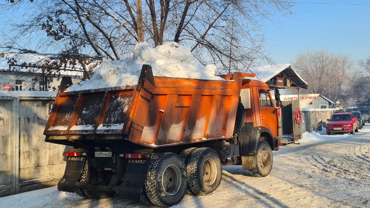 Вывоз снега