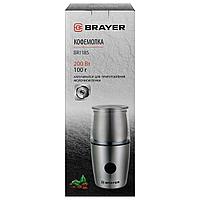 Кофемолка с капучинатором BRAYER BR1185, 200 Вт, вместимость 100 г, сталь9