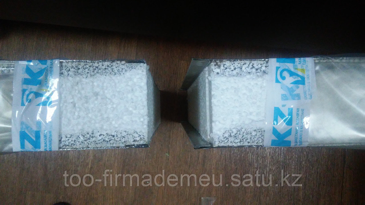 Сэндвич панели со спец. замками стеновые (пенопласт) 0,45-1200*100