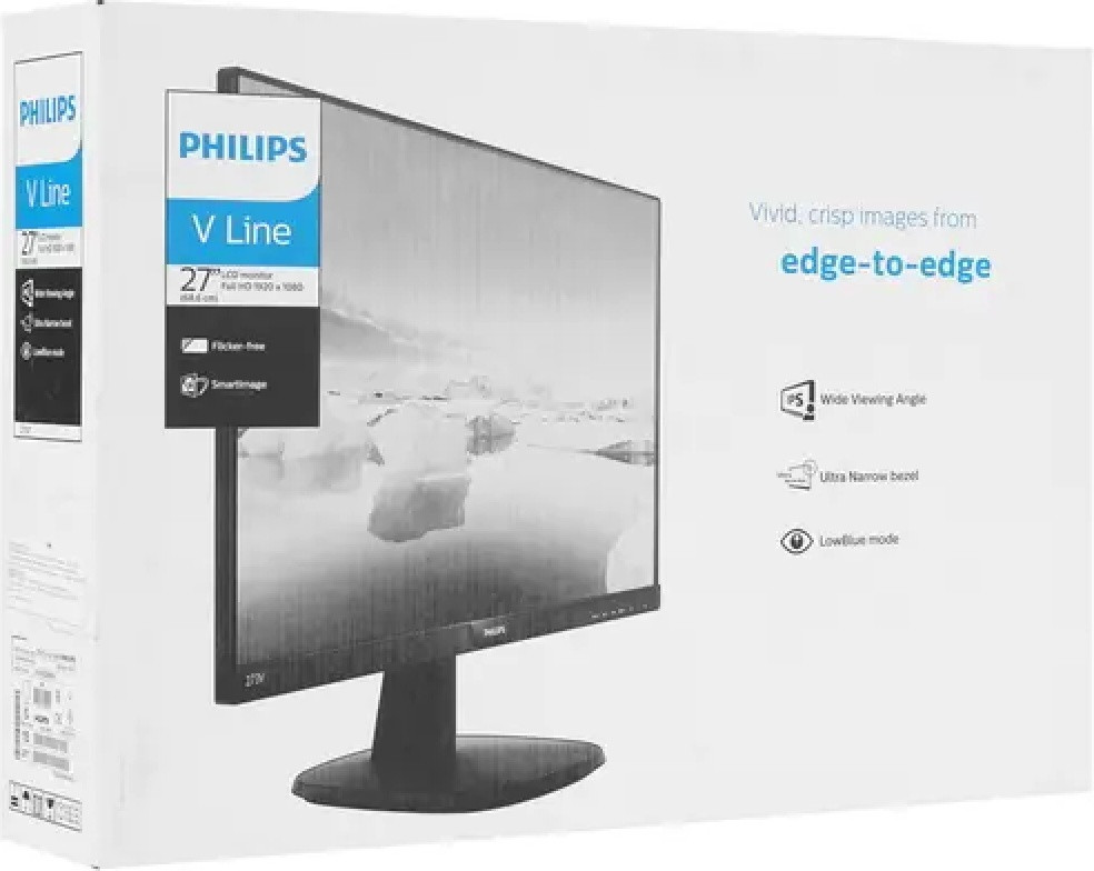 27" Philips 273V7QDSB/01 черный