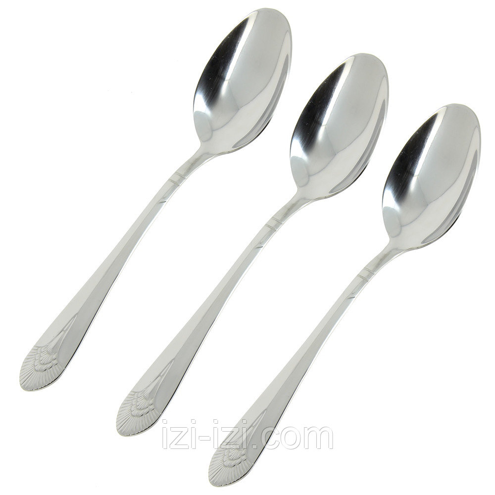 3534 FISSMAN Комплект из 3 столовых ложек MERCURY (нерж. сталь)