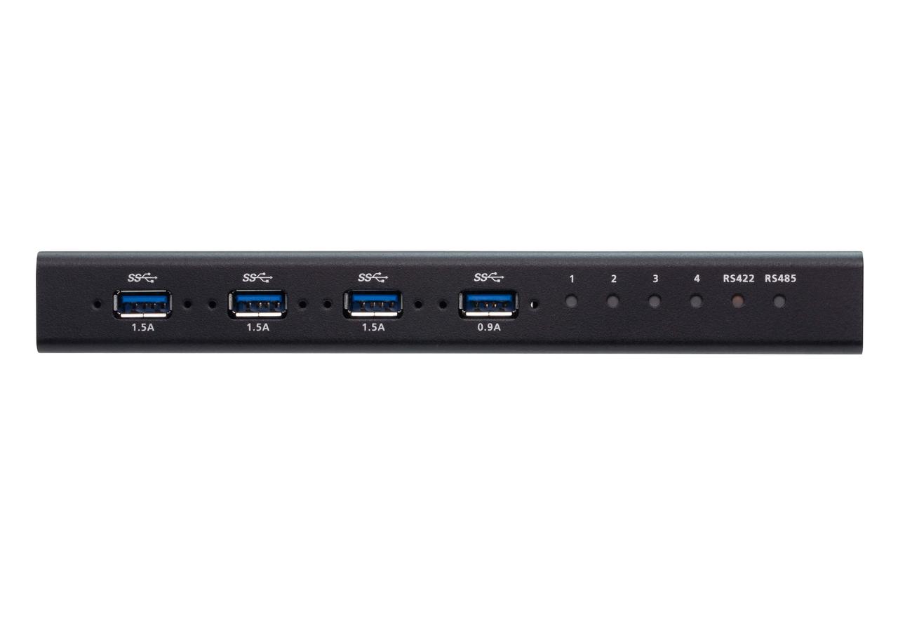 4-портовый USB3.2 промышленный коммутатор для совместного использования 4х периферийных устройств US3344I ATEN