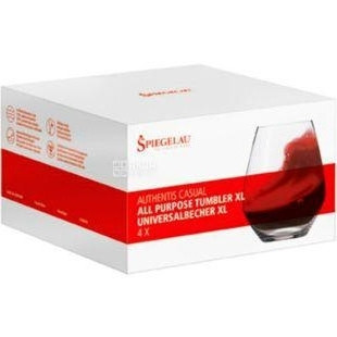 Бокал Spiegelau "Authentic Casual" all purpose Tumbler и воды и вина