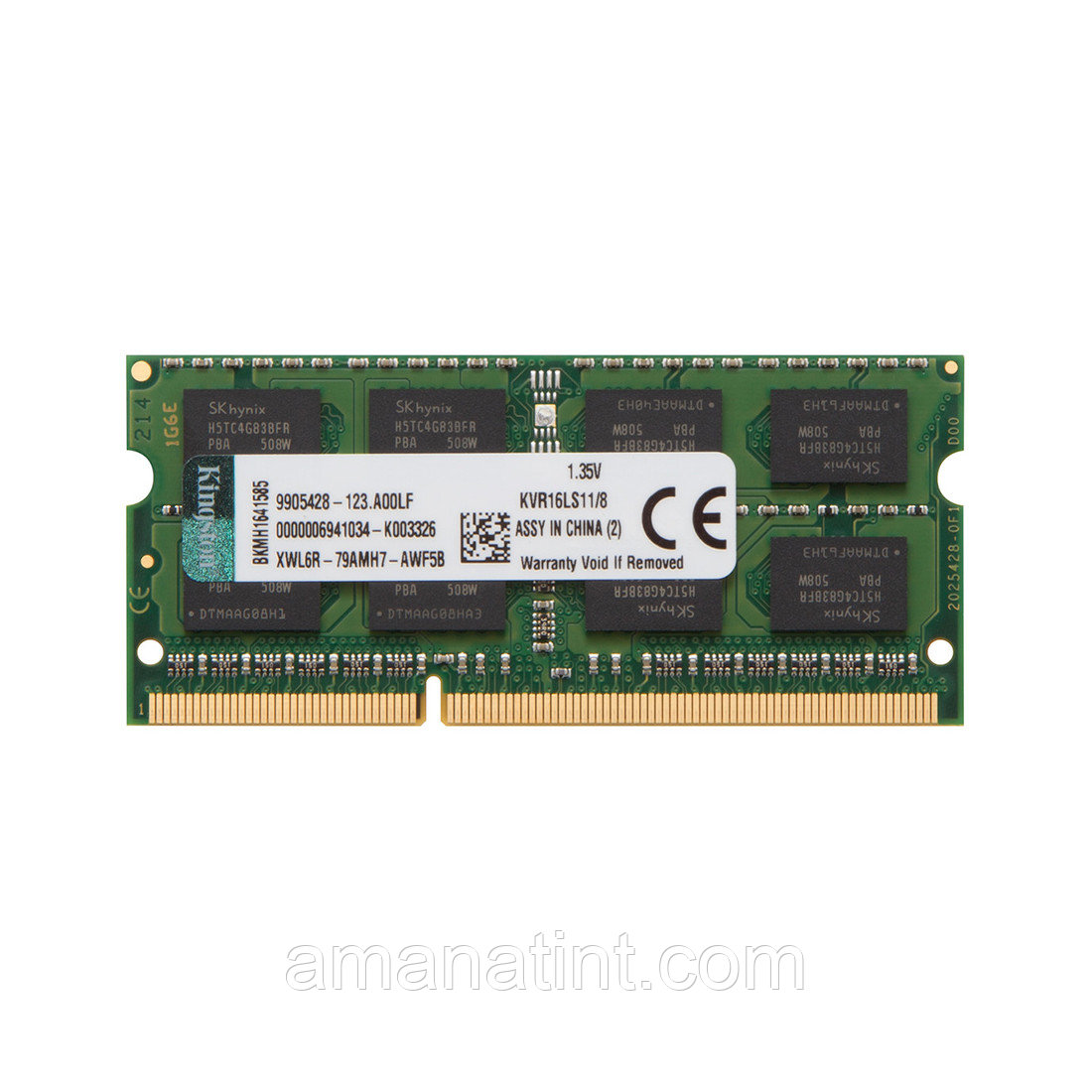 Модуль памяти для ноутбука Kingston KVR16LS11/8WP