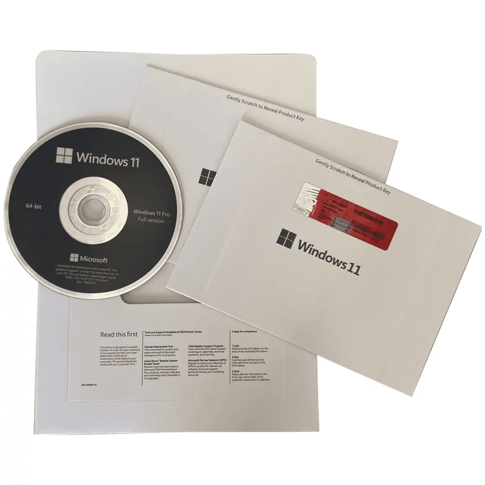 Программное обеспечение Microsoft/Win 11 Pro 64Bit Russian 1pk DSP OEI Kazakhstan Only DVD