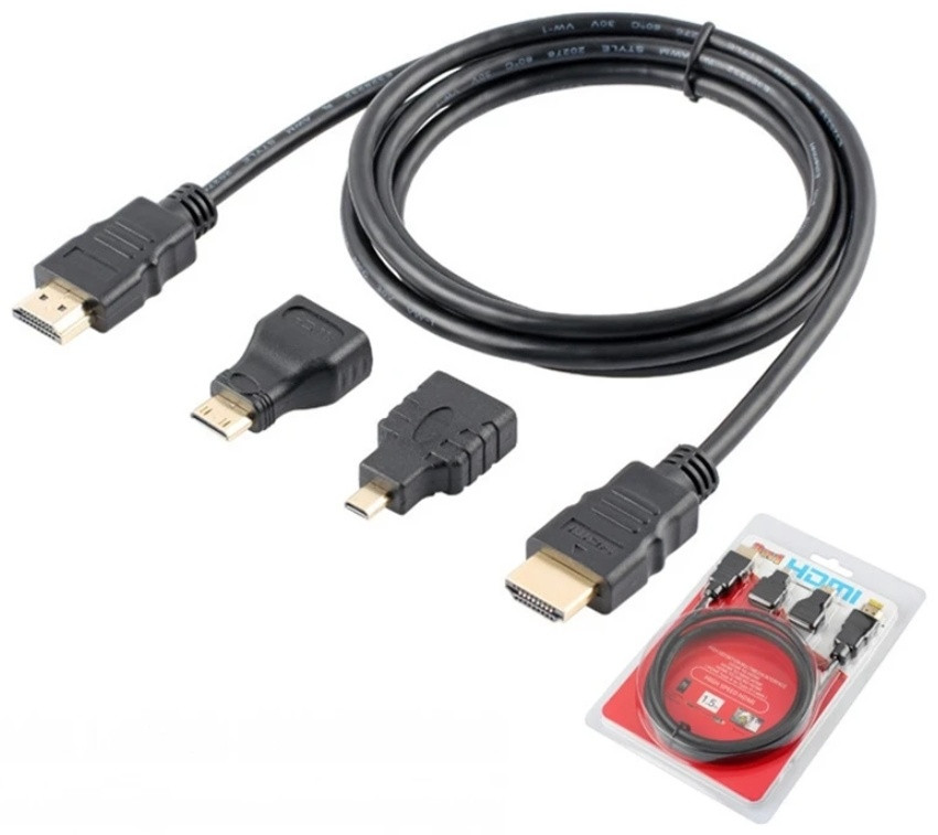 Кабель HDMI - HDMI 1.5 м