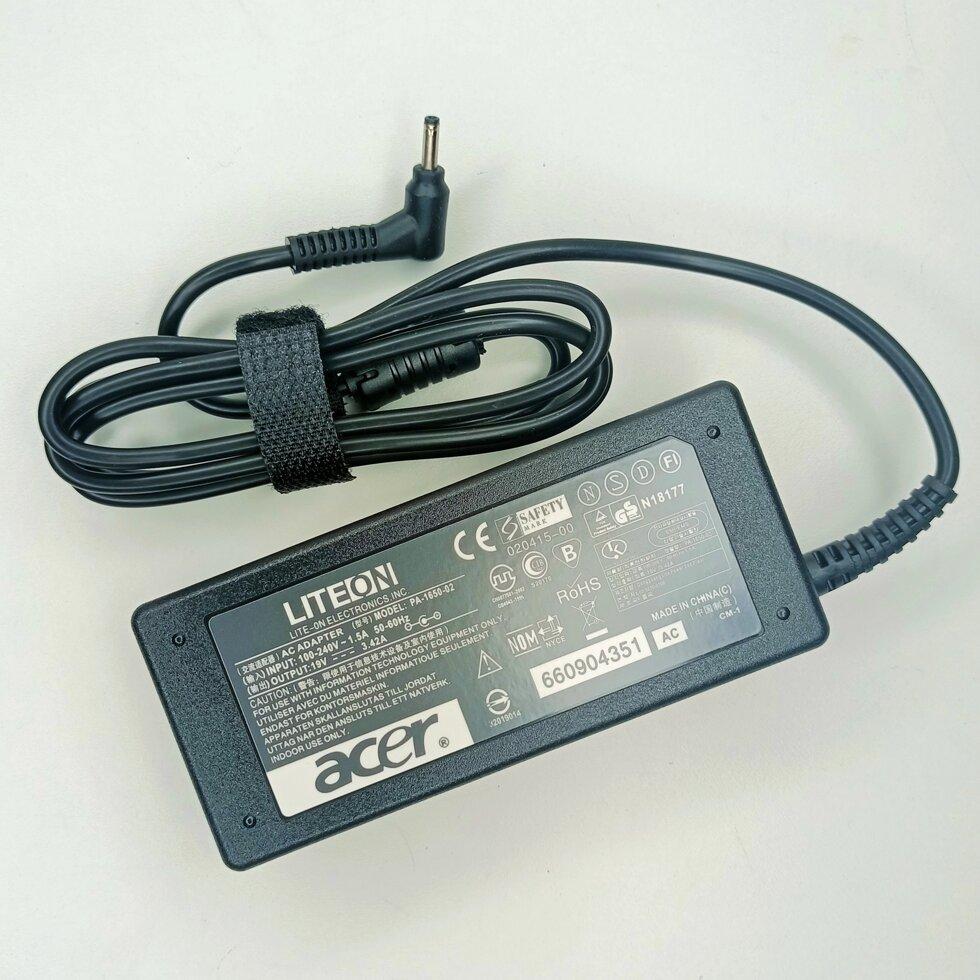 Адаптер для ноутбука 19V 3,42A DC 5,5 x 1,7mm, чёрный ASER,в тех. пакете
