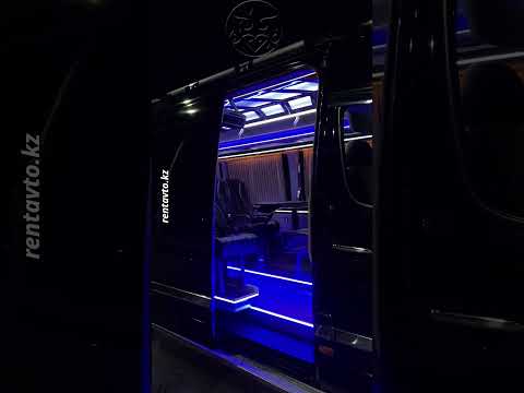 Почасовая аренда минивэна Mercedes V-class с водителем в Астане3