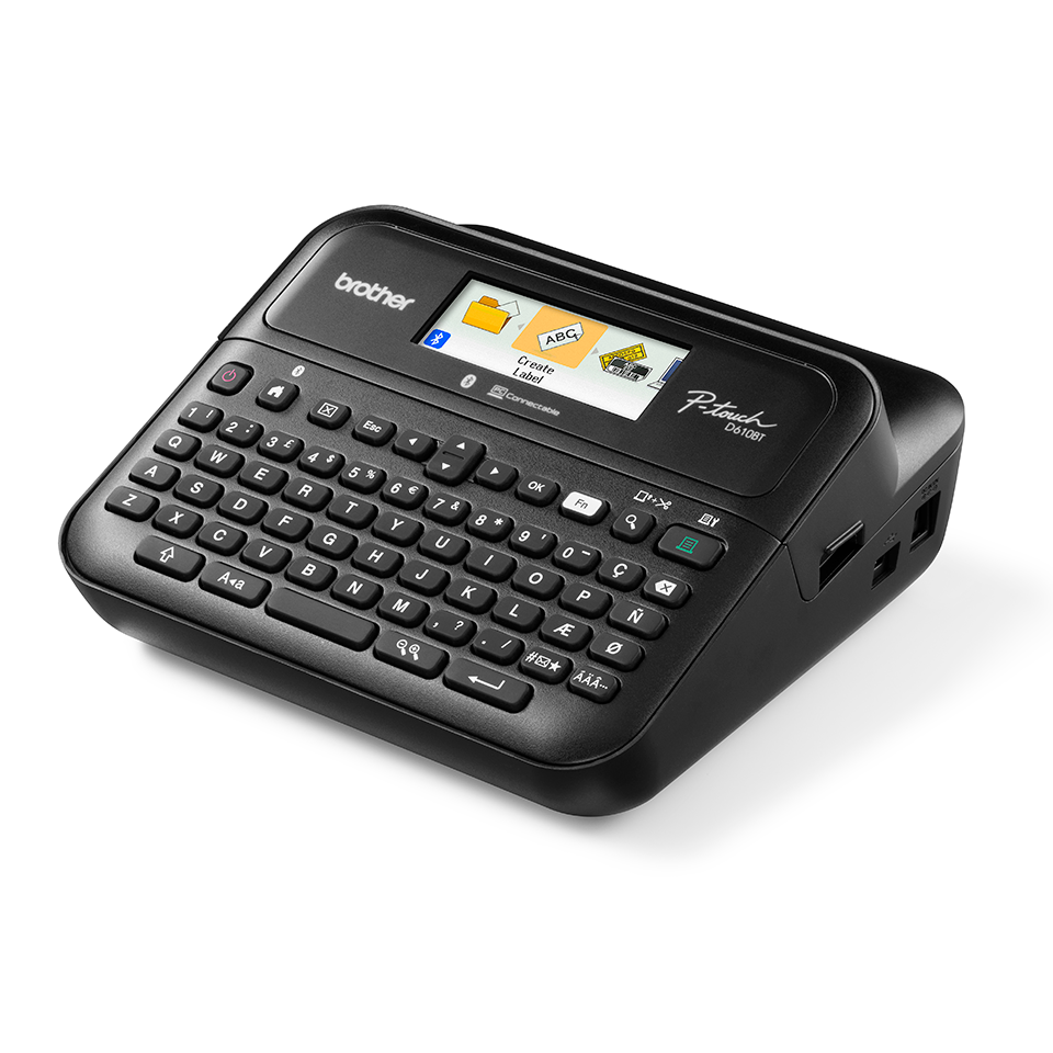 Brother PT-D610BTVP маркиратор с Bluetooth и кейсом, для электриков, инженеров и офиса