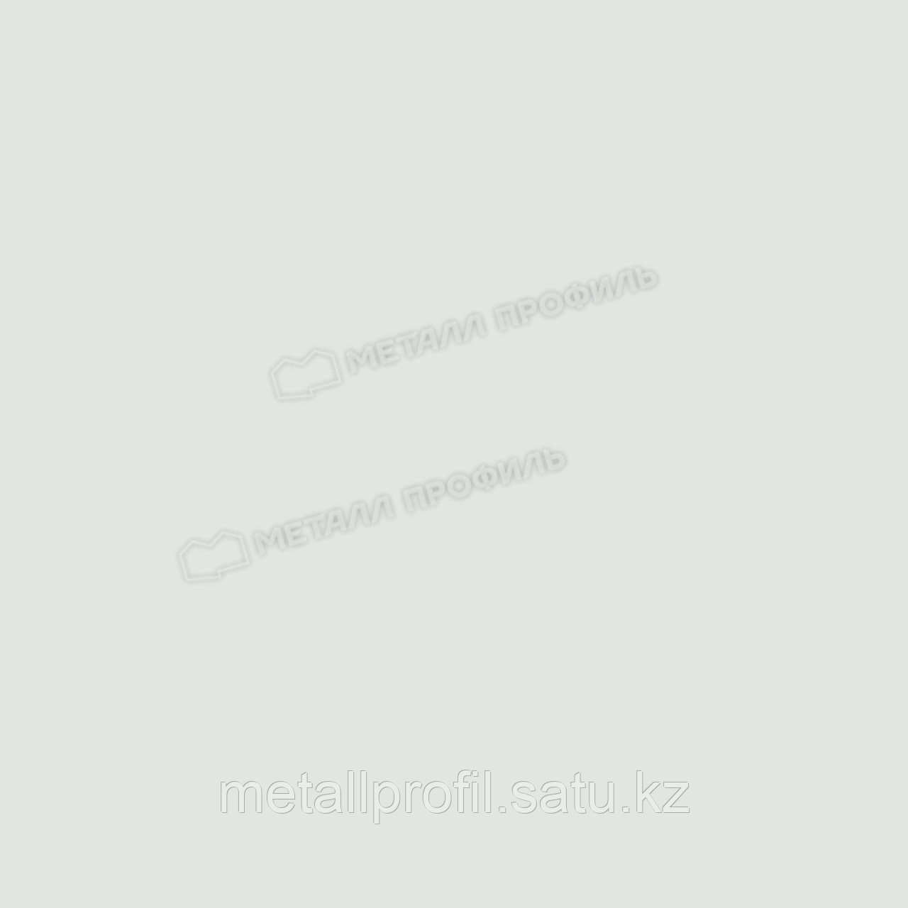 Металл Профиль Планка примыкания нижняя 250х122х2000 (ПЭП-01-9003-0.45)