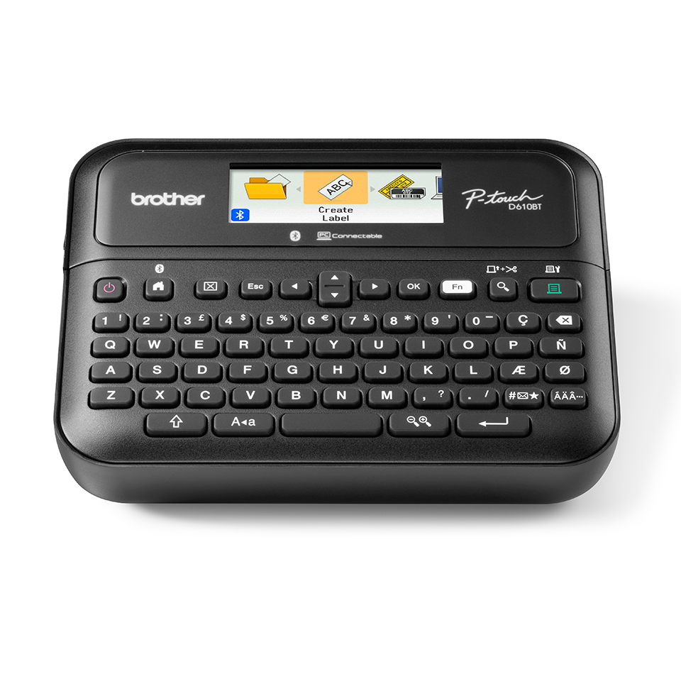 Brother PT-D610BTVP маркиратор с Bluetooth и кейсом, для электриков, инженеров и офиса