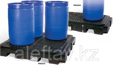 Плаcтиковый поддон для 4-х бочек NewPig® PAK210-WD