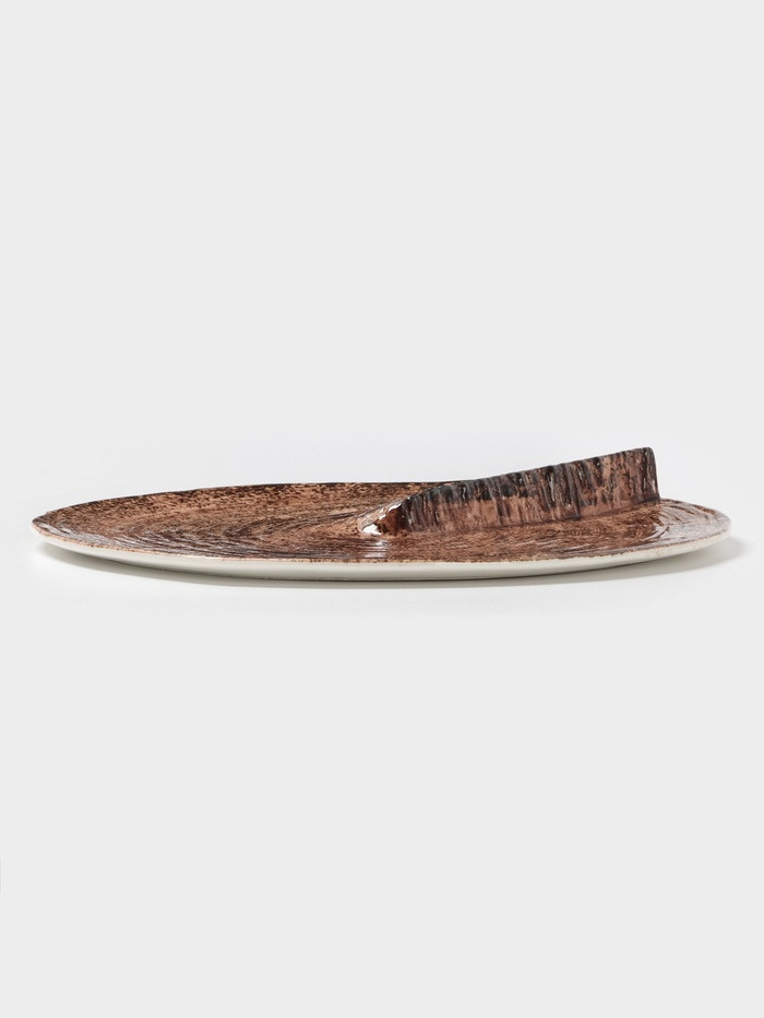 Блюдо для подачи Magistro "Wood" 28см 27.8х27,5х3 см