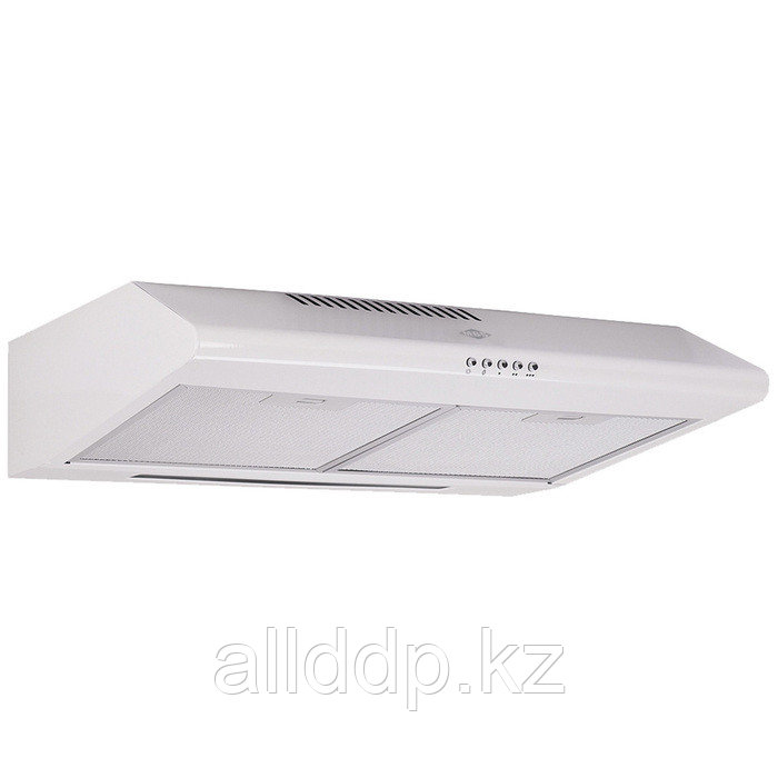 Вытяжка MBS VELEZIA 160 WHITE, плоская, 500 м3/ч, 3 скорости, 60 см, белая