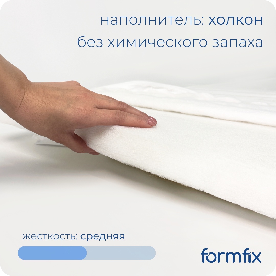Топпер formfix Comfort Line 5, 140x200x5 см, чехол полиэстер