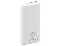 Портативный внешний аккумулятор MX PRO 10000 White1