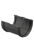 Соединитель желобов, Docke Premium, цвет графит(RAL 7024)2