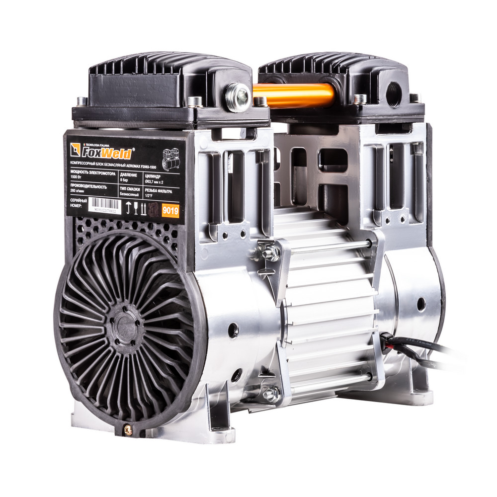 Компрессорный блок безмасляный FoxWeld AEROMAX F2063-1500
