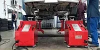 Вибростенд для диагностики подвески автомобиля2