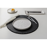 Блюдо для подачи Magistro Slate, d=22.5 см, фарфор, белое6
