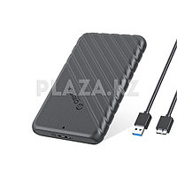 Корпус Orico 2521U3-V1-BK для внешнего жесткого диска или SSD 2.5-дюйма, USB 3.0,