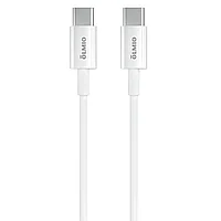 Кабель Olmio PD, Type-C - Type-C 1м, 3А, белый