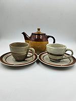 Элегантный чайный набор из керамики