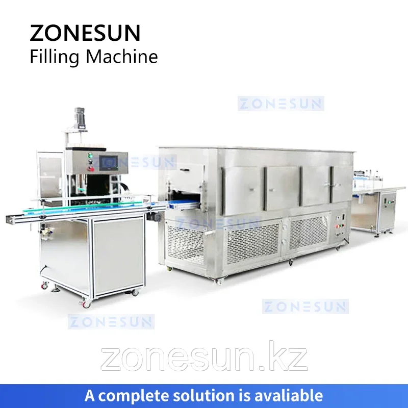 Машина для горячего розлива вязких жидкостей/паст ZONESUN ZS-JRF4