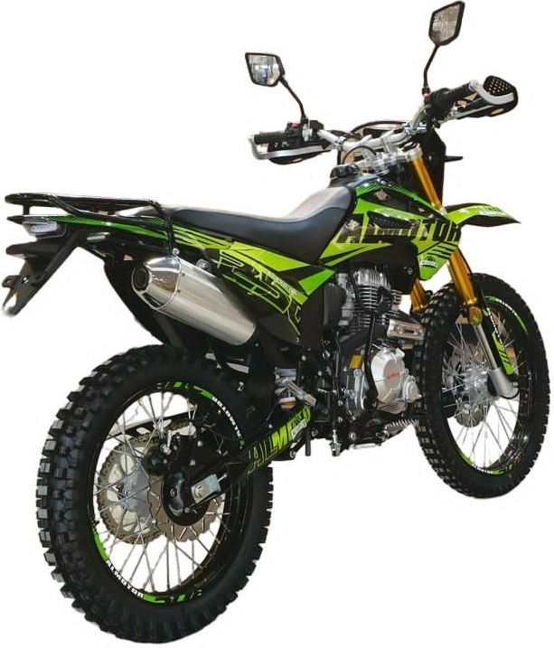 Мотоцикл Almotor AL250-06 черный, зеленый