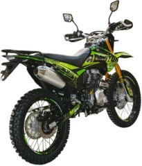 Мотоцикл Almotor AL250-06 черный, зеленый1