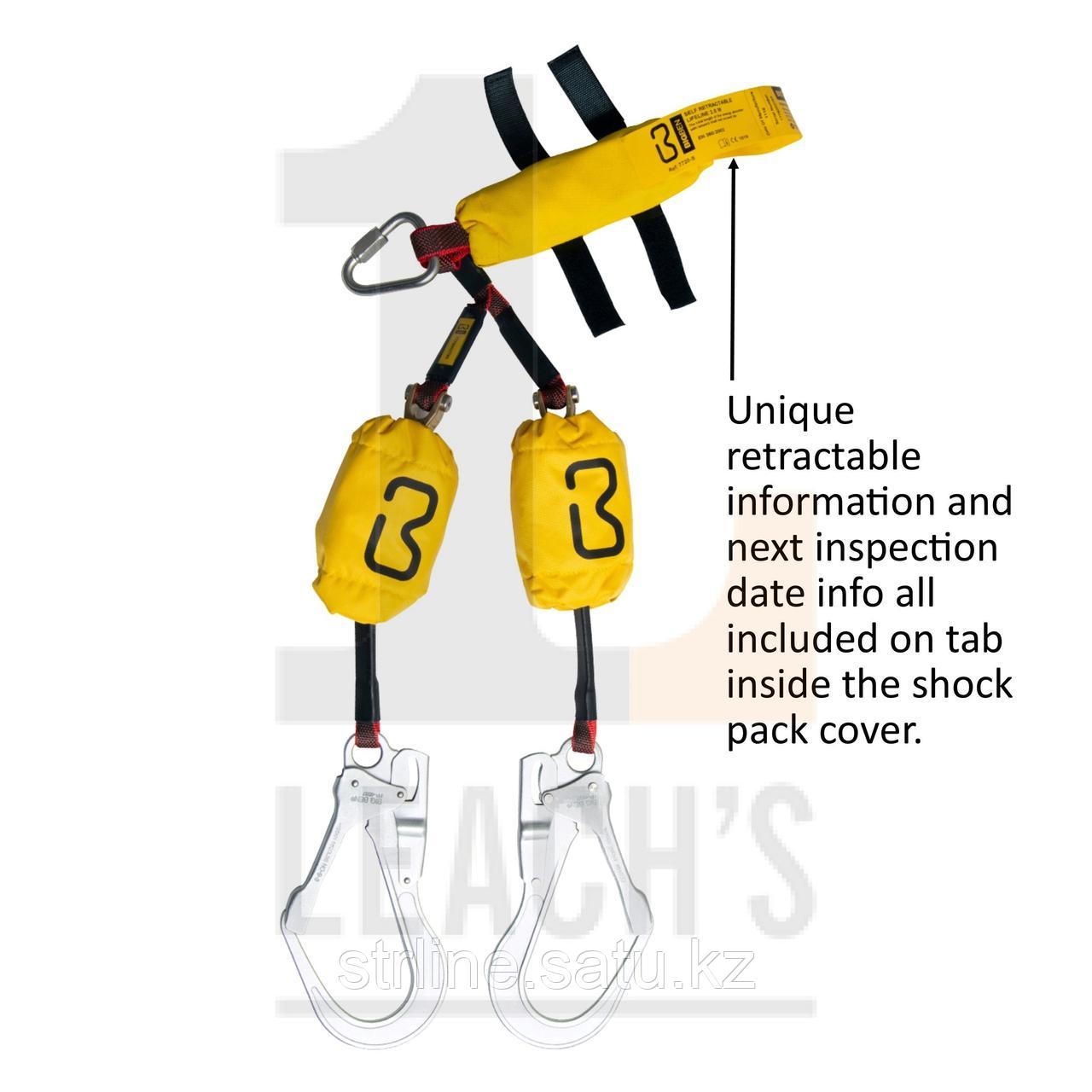 BIG BEN 2m Twin Retractable Lanyard / BIG BEN 2м Двойной втяжной строп