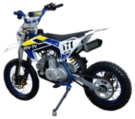Мотоцикл PIT ATV-TY белый, синий, желтый2