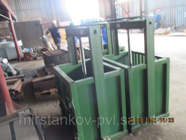 Пресс механический для макулатуры и ПЭТ бутылок ПМ-1 Алматы