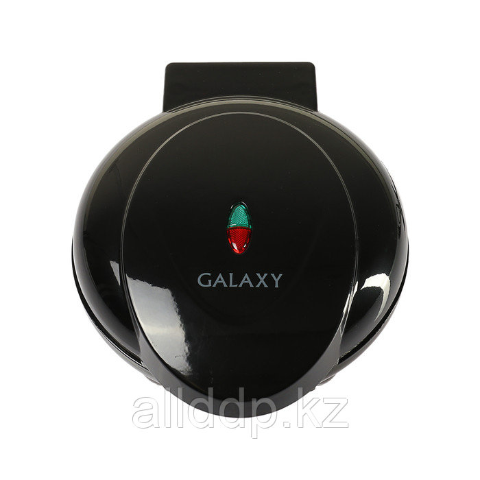 Вафельница электрическая Galaxy GL 2951, 1200 Вт, тонкие вафли, чёрная