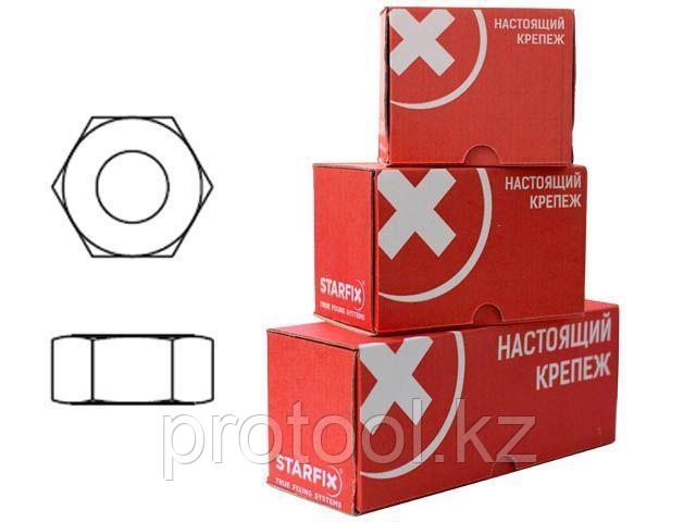 Гайка М5 шестигр., цинк, кл.пр. 6, DIN 934 (1000 шт в карт. уп.) STARFIX (STARFIX) (SMC1-47273-1000)