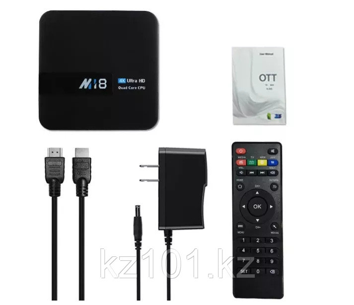 Cмарт ТВ-приставка TV BOX M18 Android 2/16