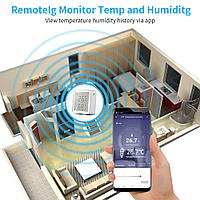 Wi-Fi Датчик температуры и влажности Tuya Smart, (онлайн Гигрометр-Термометр)7