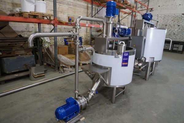 Гомогенная установка косметических продуктов