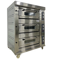 Пекарная печь, промышленная, газовая, (12 противней), QMD-30-121