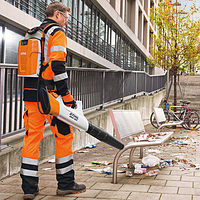 Воздуходувка аккумуляторная Stihl BGA 200, ветродуй без аккумулятора и зарядного устройства1
