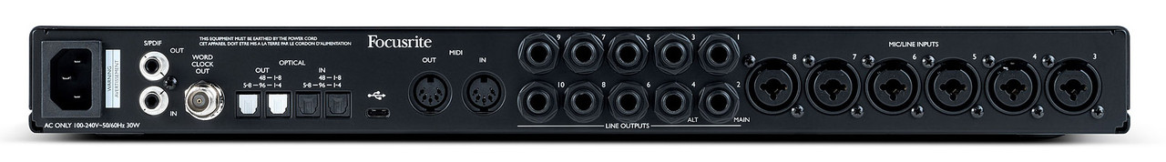 Внешняя USB звуковая карта Focusrite Scarlett 18i20 3Gen