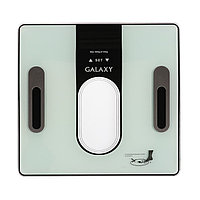 Весы напольные Galaxy GL 4852, диагностические, до 180 кг, 2хААА, стекло, белые1