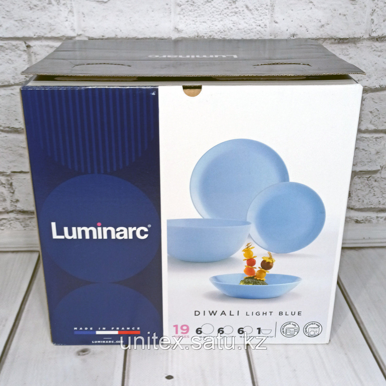 Сервиз Luminarc Diwali Light Blue 19 пр.
