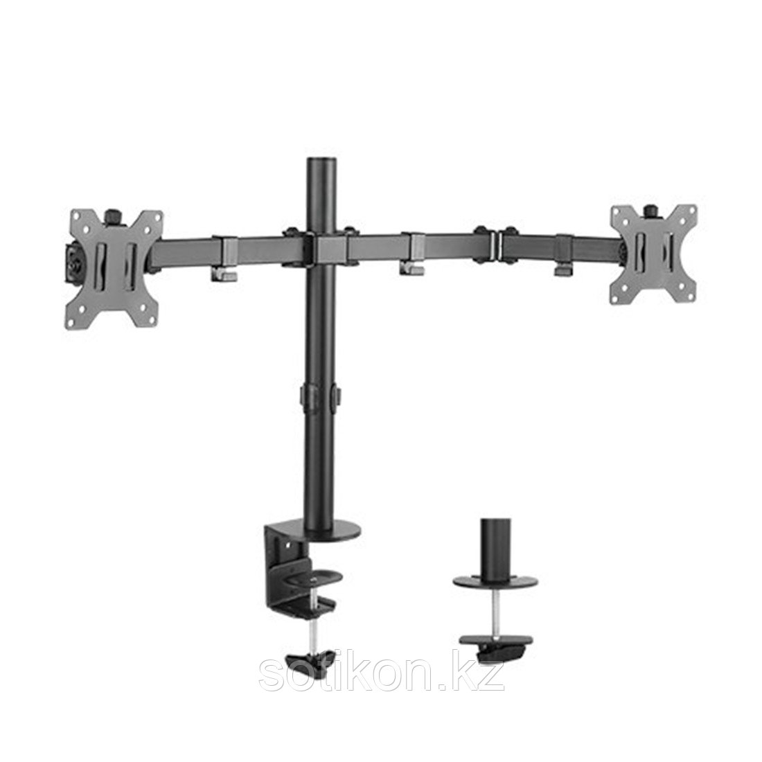 Настольный кронштейн Brateck LDT12-C024N для 2-х мониторов (13"-32")